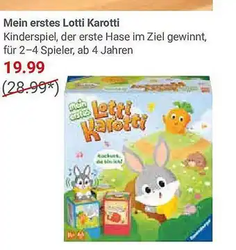 Globus Mein erstes lotti karotti Angebot