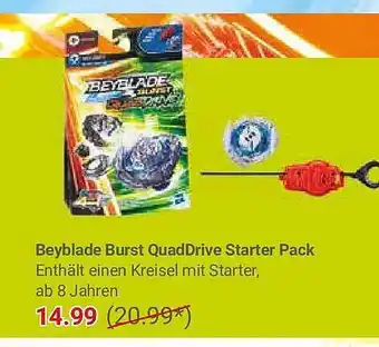 Globus Beyblade burst quaddrive starter pack Angebot