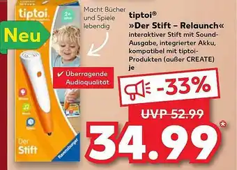 Kaufland Tiptoi „der stift - relaunch“ Angebot