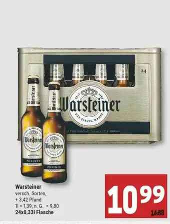 Marktkauf Warsteiner Angebot