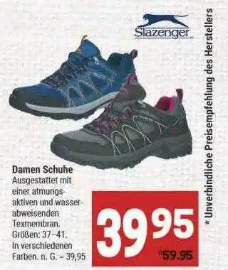 Marktkauf Slazenger damen schuhe Angebot