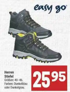 Marktkauf Easy go herren stiefel Angebot