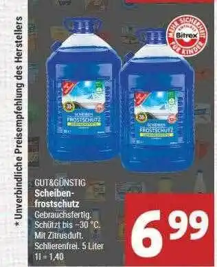 Marktkauf Gut & günstig scheibenfrostschutz Angebot