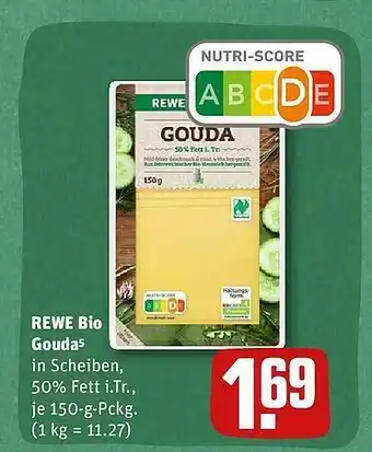 REWE Rewe bio gouda Angebot