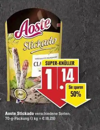 Scheck-in-Center Aoste stickado Angebot