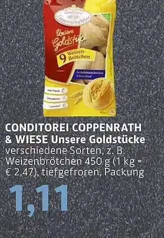 BUNGERT Conditorei coppenrath & wiese unsere goldstücke Angebot