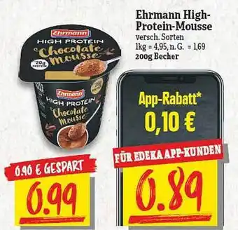 NP Discount Ehrmann high-protein-mousse Angebot