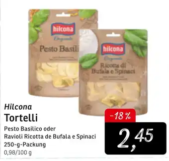 KONSUM Hilcona Tortelli 250g Angebot