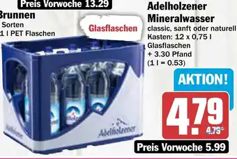 AEZ Adelholzener Mineralwasser 12*750ml Angebot