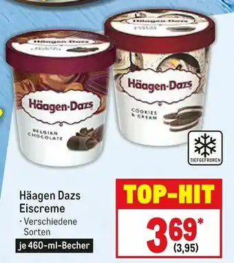 METRO Häagen Dazs Eiscreme 460ml Becher Angebot