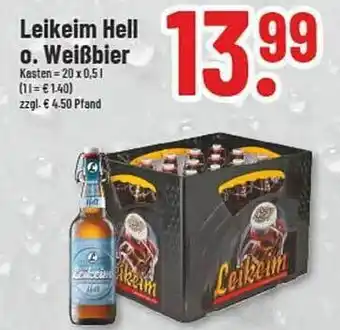 trinkgut Leikeim hell o. weißbier Angebot