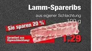 Edeka Scherer Lamm-spareribs Angebot