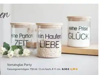 Knutzen Wohnen Vorratsglas porty Angebot