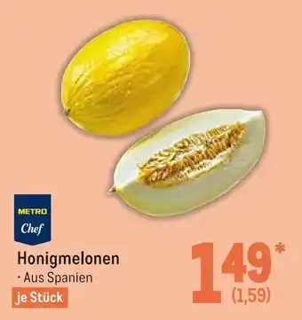 METRO Honigmelonen Angebot