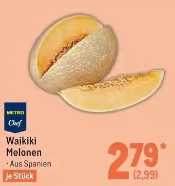 METRO Waikiki Melonen Angebot