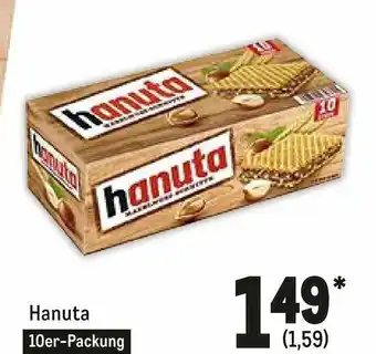 METRO Hanuta 10er Packung Angebot