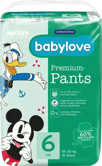 dm drogerie Babylove pants premium gr. 6, xxl, 18-30 kg Angebot