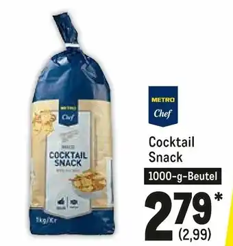 METRO Cocktail Snack 1000g Beutel Angebot