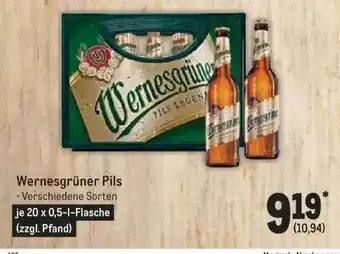 METRO Wernesgrüner pils Angebot