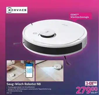 Selgros Ecovacs saug-wisch roboter n8 Angebot