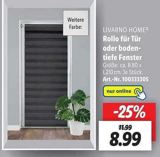 Rollo Bodentiefe Fenster