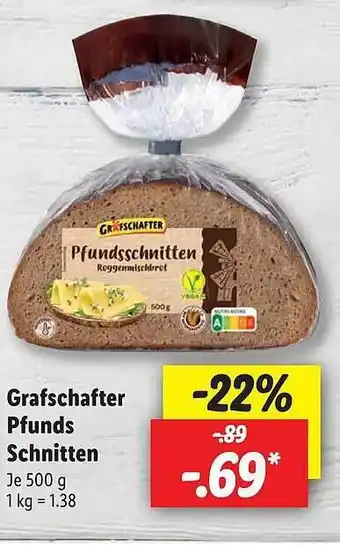 Lidl Grafschafter pfunds schnitten Angebot