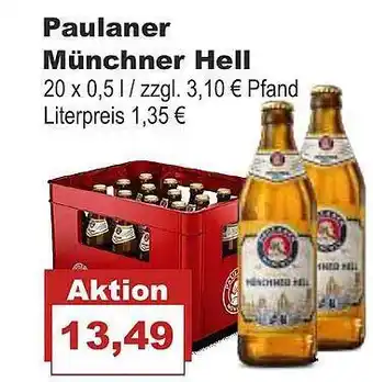 Bilgro Paulaner münchner hell Angebot