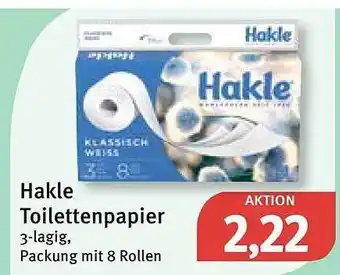 Feneberg Hakle toilettenpapier Angebot