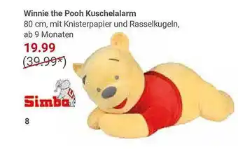 Globus Winnie the pooh kuschelalarm simba Angebot