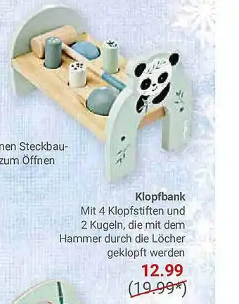 Globus Klopfbank Angebot