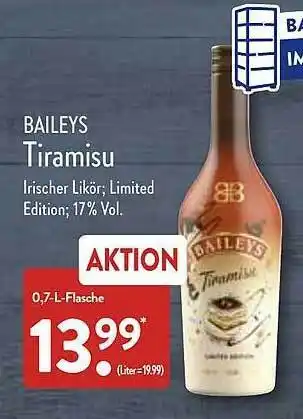 Aldi Nord Baileys tiramisu Angebot