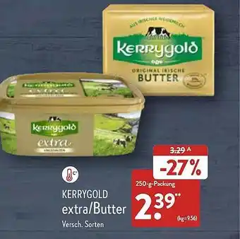 Aldi Nord Kerrygold extra oder butter Angebot