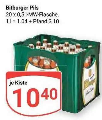 Globus Bitburger pils Angebot