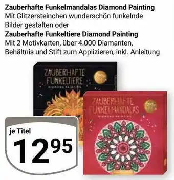 Globus Zauberhafte funkelmandalas diamond painting oder zauberhaft funkeltiere diamond painting Angebot