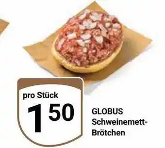 Globus Globus schweinemett-brötchen Angebot