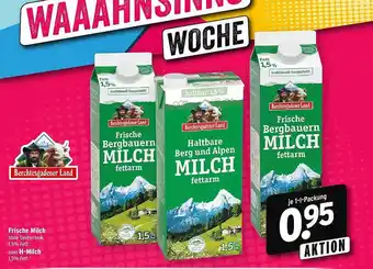 Wasgau Berchtesgadener land frische milch oder h-milch Angebot