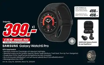 MediaMarkt Samsung Galaxy Watch5 Pro GPS-Smartwatch Angebot