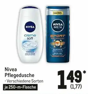 METRO Nivea Pflegedusche 250ml Angebot