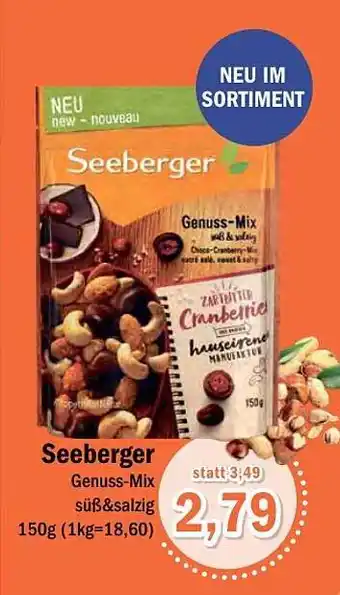 Aktiv Irma Seeberger genuss-mix Angebot