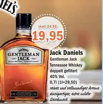 Aktiv Irma Jack daniel's gentleman whiskey Angebot