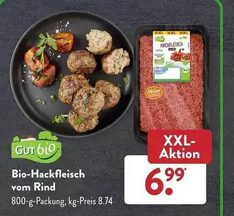 Aldi Süd Gut bio-hackfleisch vom rind Angebot