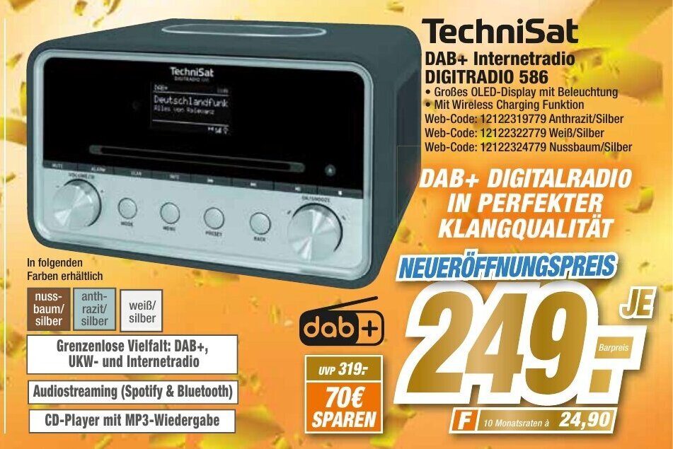 TechniSat Digitradio 586 Angebot bei expert Octomedia