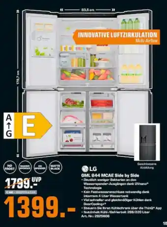 Saturn LG GML 844 MCAE Side by Side Angebot