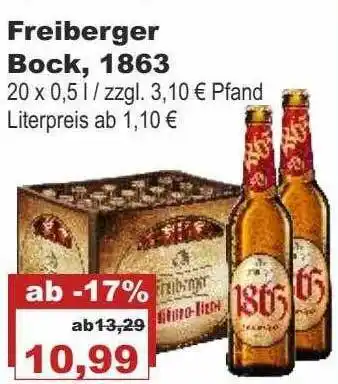 Bilgro Freiberger bock, 1863 Angebot