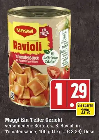 Edeka Neukauf Maggi Ein Teller Gericht 400 g Dose Angebot