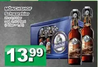 Getränkeparadies Gefromm Mönchshof schwarzbier Angebot