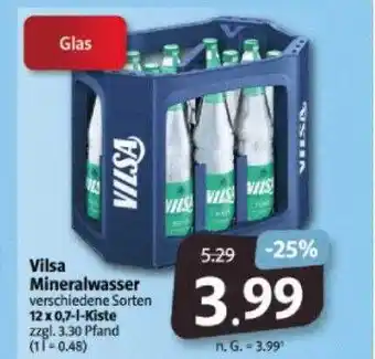 Markant Markt Vilsa mineralwasser Angebot