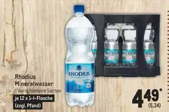 METRO Rhodius mineralwasser Angebot