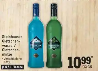 METRO Steinhauser gletscherwasser- gletscherminze Angebot