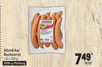 METRO Altmärker bockwurst Angebot